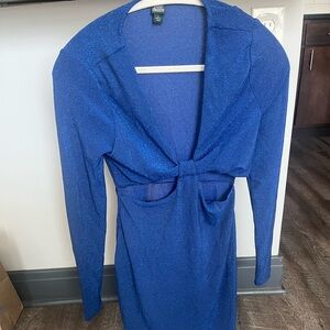 Mini Dress with Cutouts